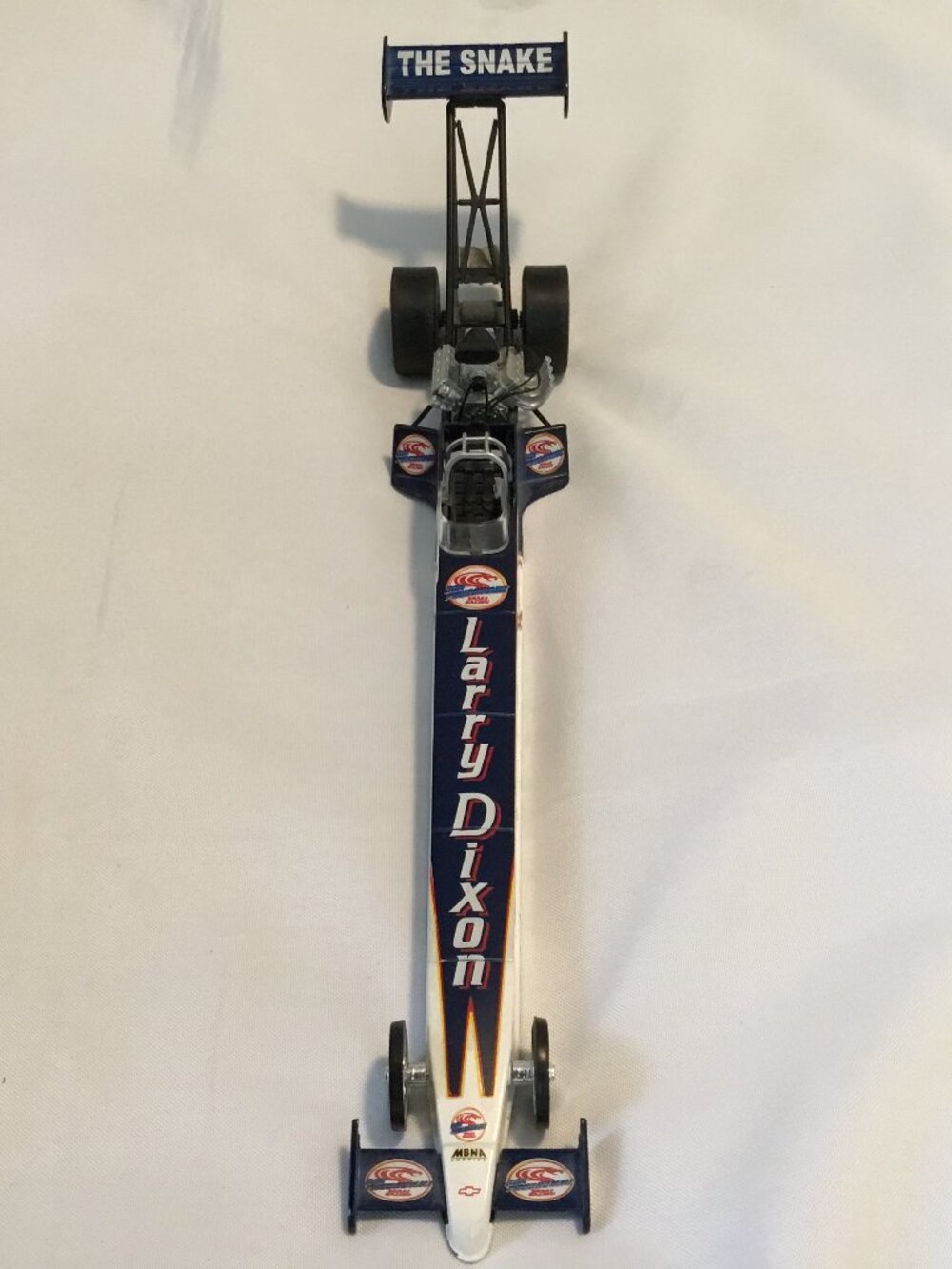 Racing Champions 1995 LARRY DIXON DON THE SNAKE PRUDHOMME TOP FUEL DRAGSTER 1:24